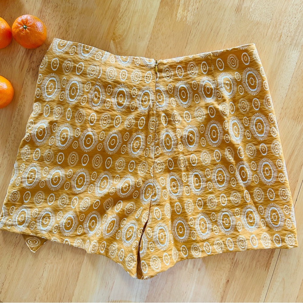 ZARA Patterned Wrap Shorts/Skort - Picture 5 of 11